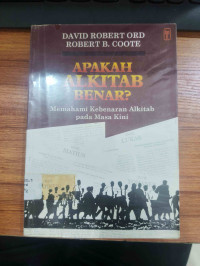 Image of APAKAH ALKITAB BENAR