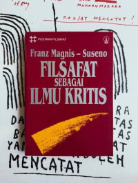 Image of FILSAFAT SEBAGAI ILMU KRITIS