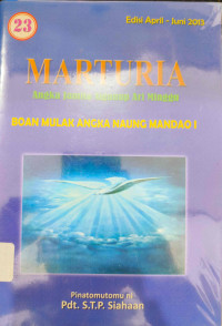 Image of MARTURIA : ANGKA JAMITA SIGANUP ARI MINGGU