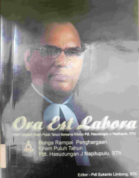 Image of ORA EST LABORA