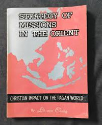 Image of STRATEGY OF MISSIONS IN THE ORIENT