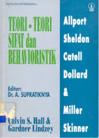 Image of TEORI-TEORI SIFAT DAN BEHAVIORISTIK