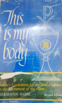 Image of THIS IS MY BODY