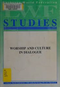 Image of WORSHIP AND CULTURE IN DIALOGUE