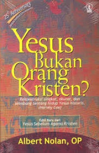 Image of YESUS BUKAN ORANG KRISTEN?
